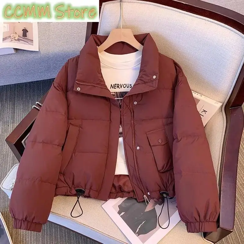 This Year Women's Short Cotton-padded Coat Popular Winter Female Down Parkas High Sense Small Casual Down Cotton Bread Coat