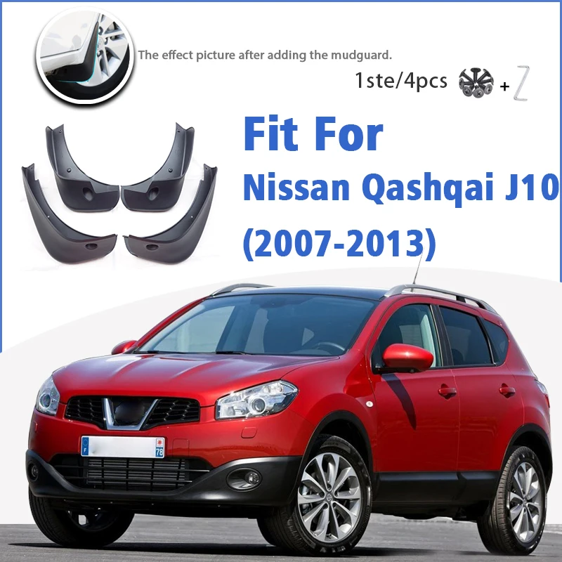 

Mudguard For Nissan Qashqai J10 J11 2007-2019 Mudflaps Mudguards Car Accessories Splash Guard Fender 2018 2017 2016 2015 2014