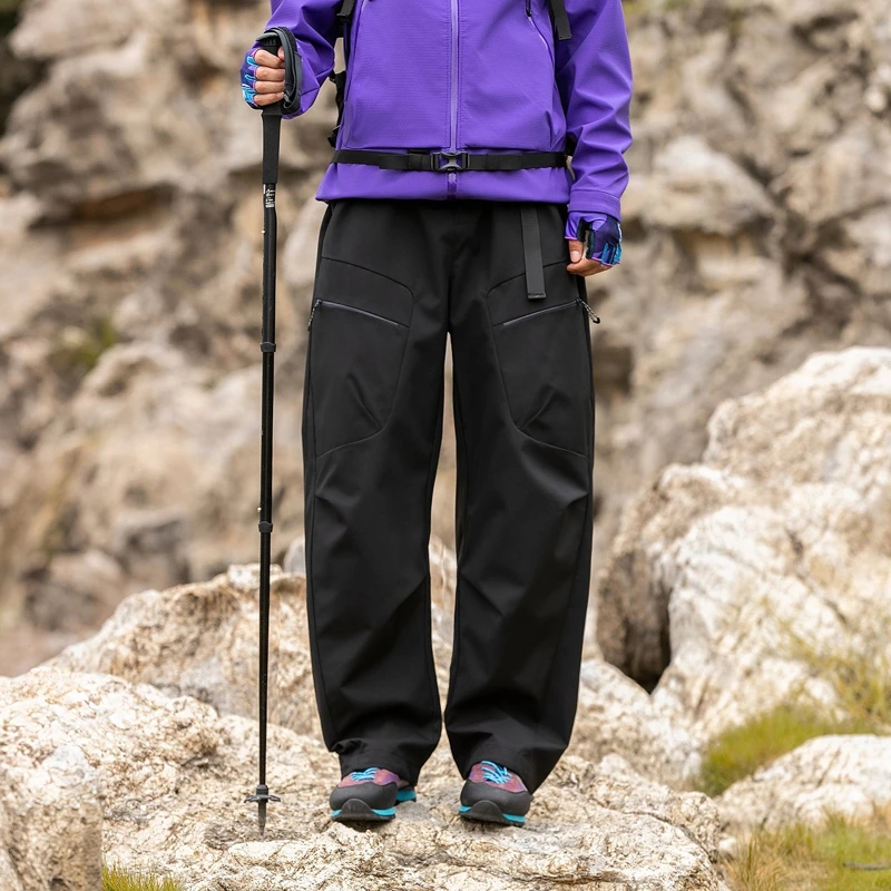 

Outdoor Duck Down Pants New 2025 Autumn Winter Casual Detachable Down Liner Thicken Straight-Leg Trousers Streetwear Warm Jogger