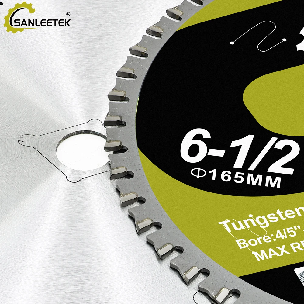 sanleetek-金属切断用丸鋸刃-184mm-超硬チップ付き鋸刃-48t-鉄鋼・ステンレス鋼・鉄系金属用
