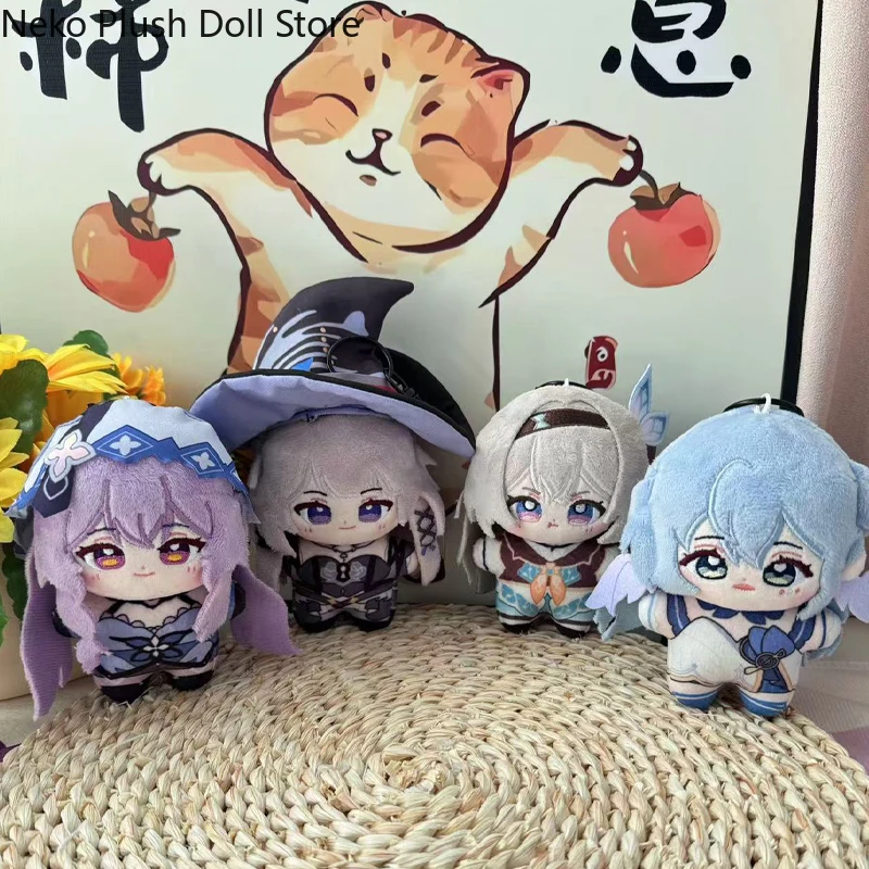 

Honkai: Star Rail Black Swan The Herta Firefly Robin Doll Adorable Plush Doll Starfish Body Cosplay Anime Keychain Toy 10cm
