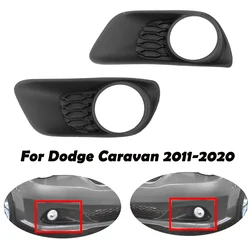 Car Front Bumper Fog Light Lamp Cover Grille Trim Left/Right for Dodge Grand Caravan 2011-2020 68100699AA 68100699AA