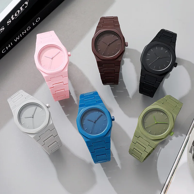 New Trend Fashion Men Watch Business Men Quartz Watch Classic Waterproof Round Watches Art Arabic Digital Dial Men's Clock