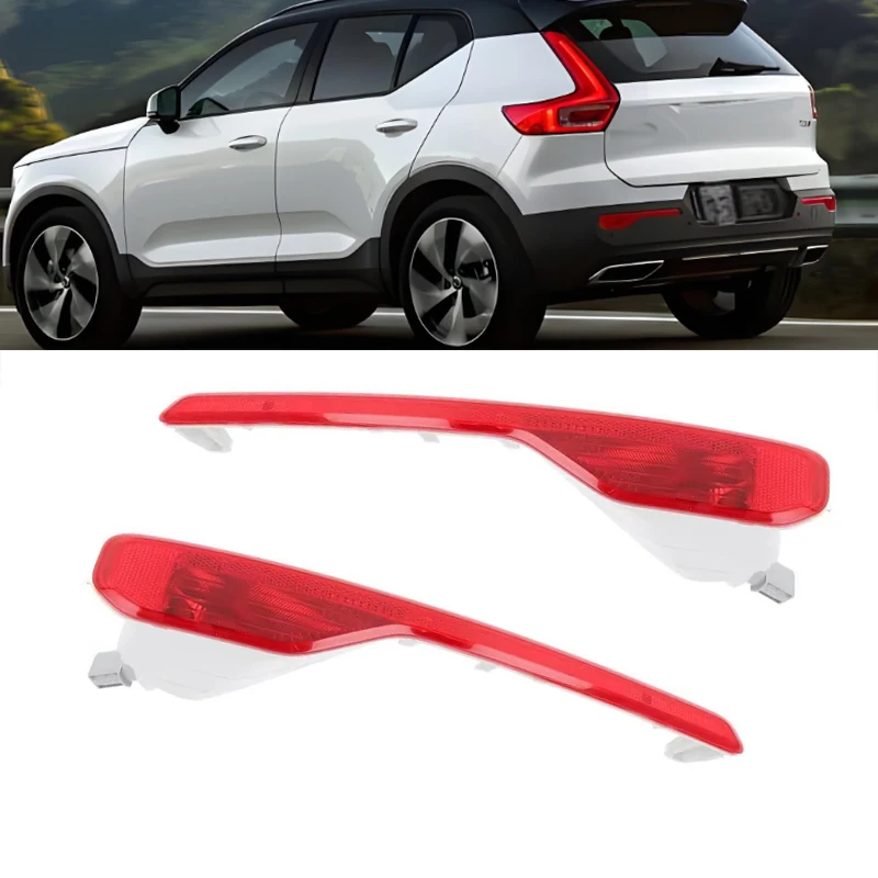 Rear Bumper Reflector Plate For Volvo XC40 2018-2021 2022 2023 Brake Taillight Reflector Light  Without Bulb 316556865 31656866