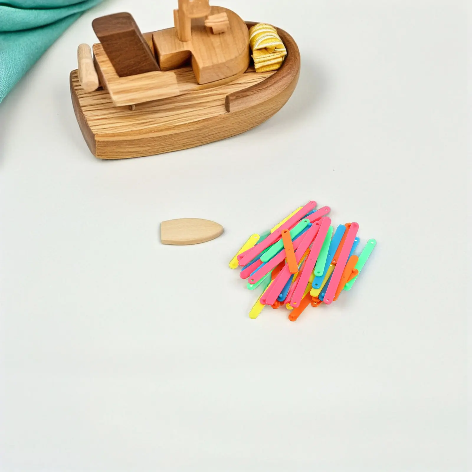 

Набор геометрических палочек (100 шт.) ярких цветов для изучения математики и геометрии в средней школе и детском саду: для измерения площади и периметра