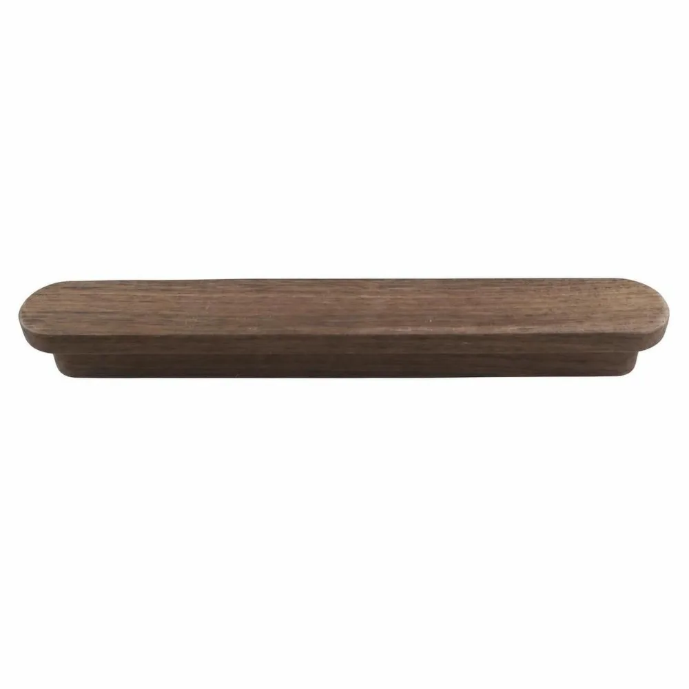 New Walnut Wood Furniture Handles Multi-sized T-Shape Drawer Pulls Long Solid Cabinet Handles Cupboard Wardrobe
