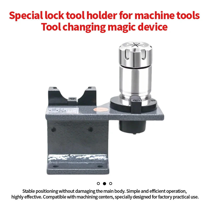 BT30 BT40 BT50 NT30 Vertical Horizontal Lock Toolholder Aluminum Integrated Tightening Locking Tool CNC Parts Lathe Tool Holder - view 4