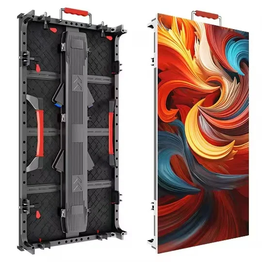Outdoor Custom Waterproof LED Roll-up Display ScreenHigh Brightness P3.91 Outdoor Full Color LED Display Screen Rental LED Modul