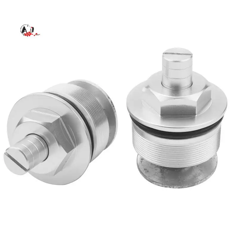 A10E-41MM Motorcycle Front Shock Absorber Screw Fork Cover Cap Preload Adjusters Bolts For Honda CB400