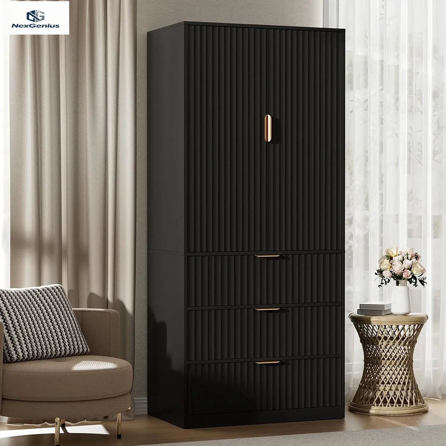 Armoire Wardrobe Cl…