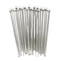 Vara Rolo Mandrel Set, Solid Wire, Jóias Fazendo Ferramenta, 22Pcs, Tamanho 1.1-4.0mm