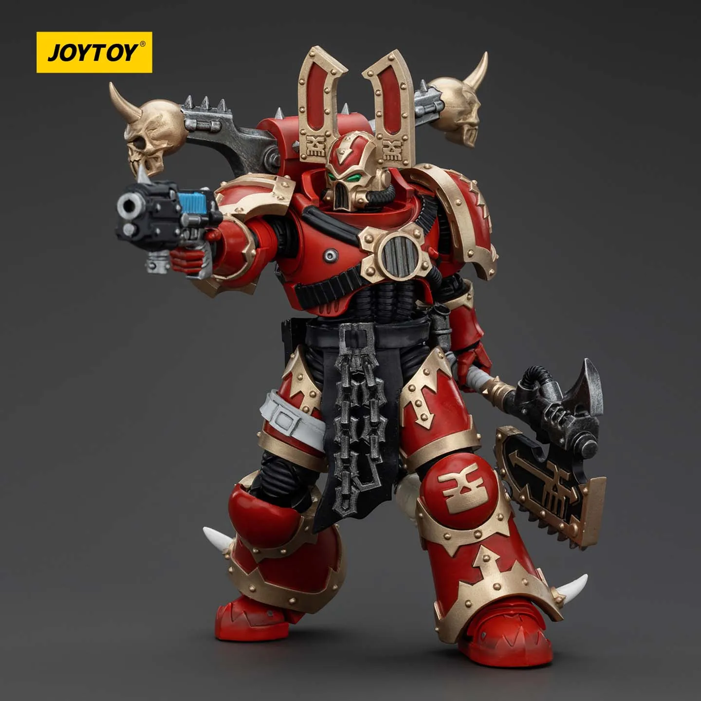 JOYTOY Dark Source Warhammer 40k Swallower JT00591 Berserker 3 Model Play Model Mobile Soldier 1/18 Model Handheld Toy