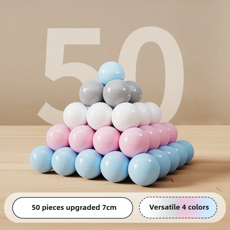 50 pçs 7cm bola pit bolas macio pe oceano bola ce certificado corais do bebê bolas eco-amigáveis para crianças brinquedos bola piscina bolas