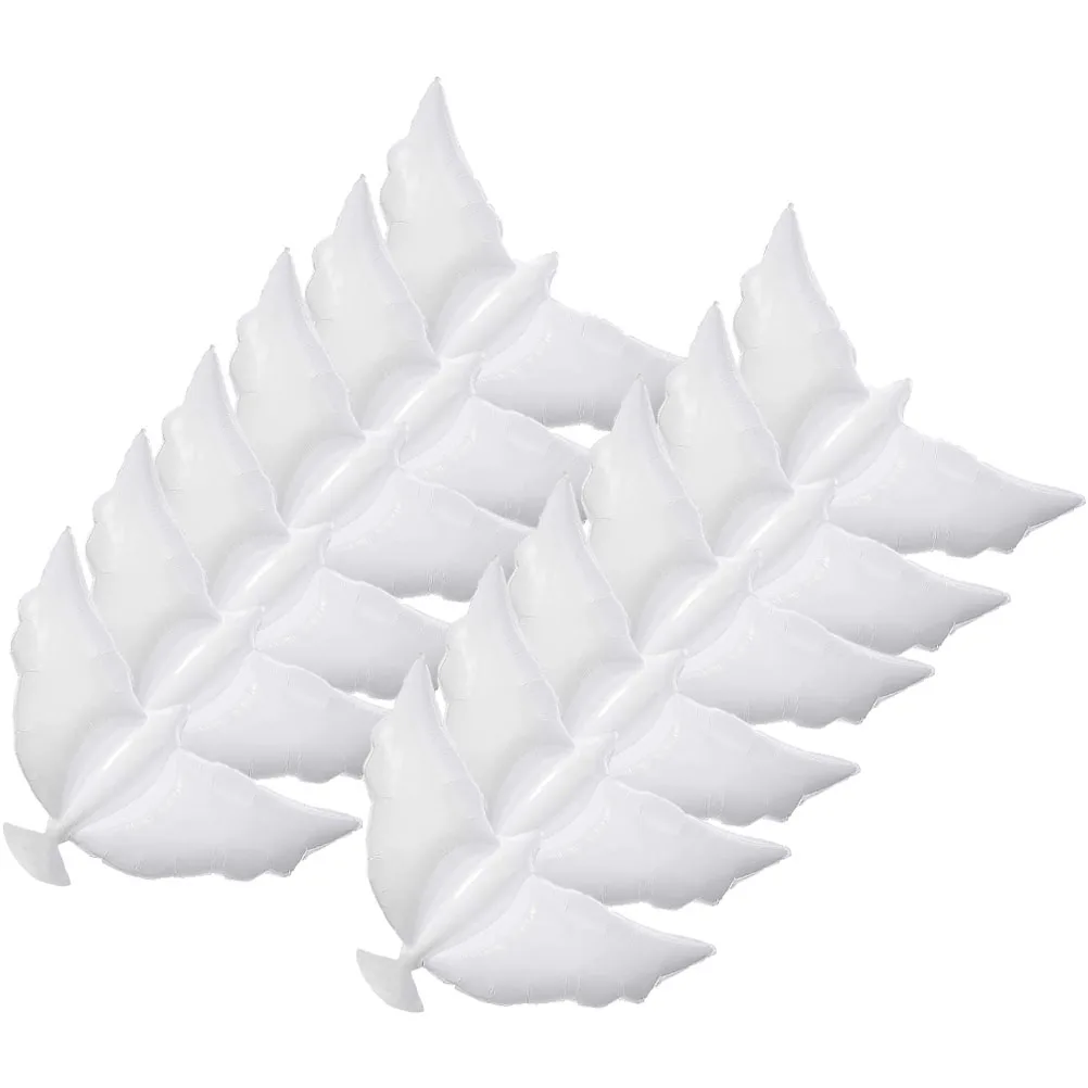 

12pcs White Dove Balloons Memorial Decorations for Wedding Birthday Party Ceremonies Pigeon Shape Balloon Dramatic Effect