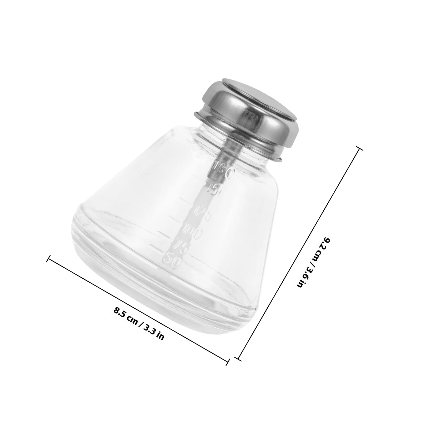 Fles Lekvrije hervulbare vloeistofdispenser voor nagellakremover Alcohol Reizen Handige opslag