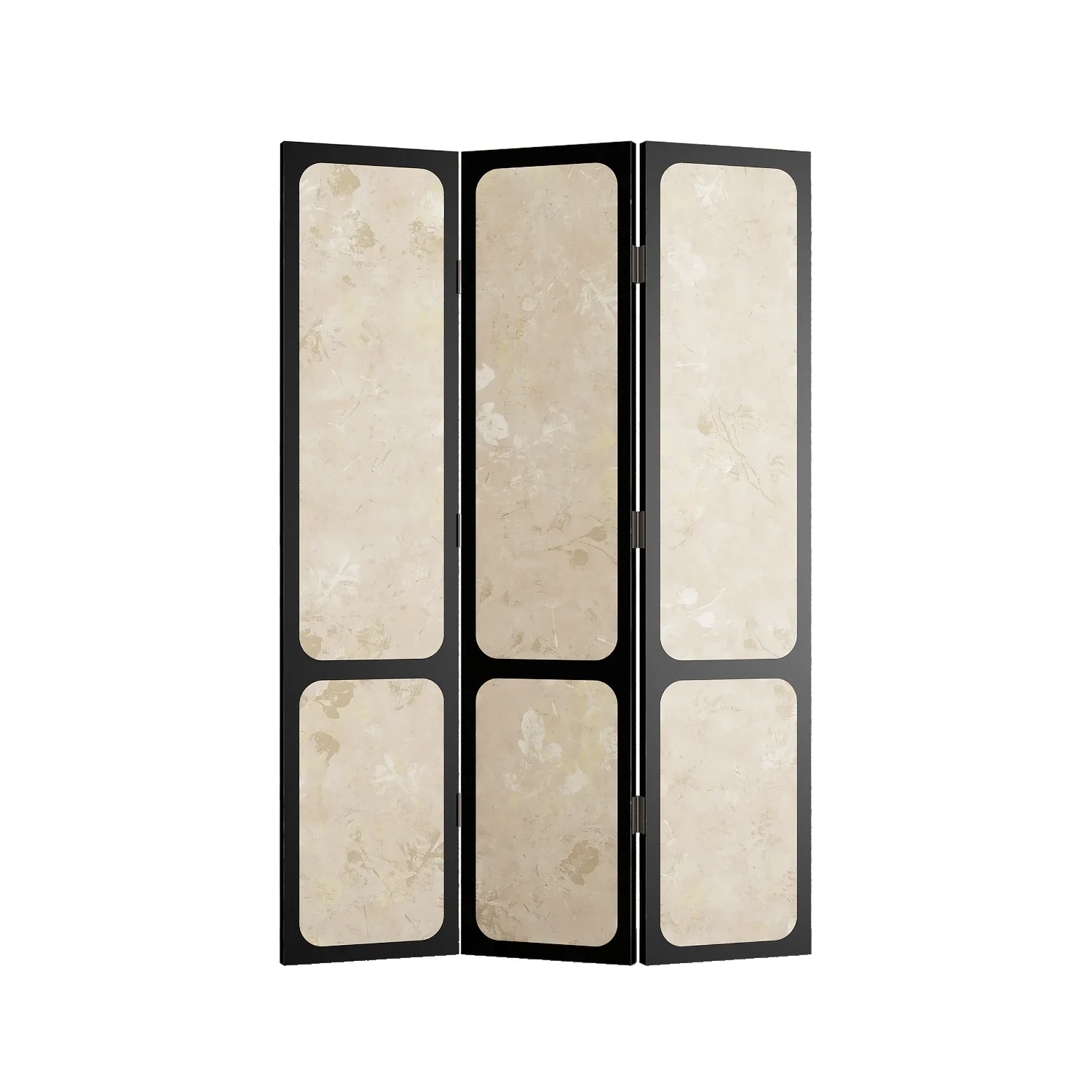 

Flower screen partition moving folding