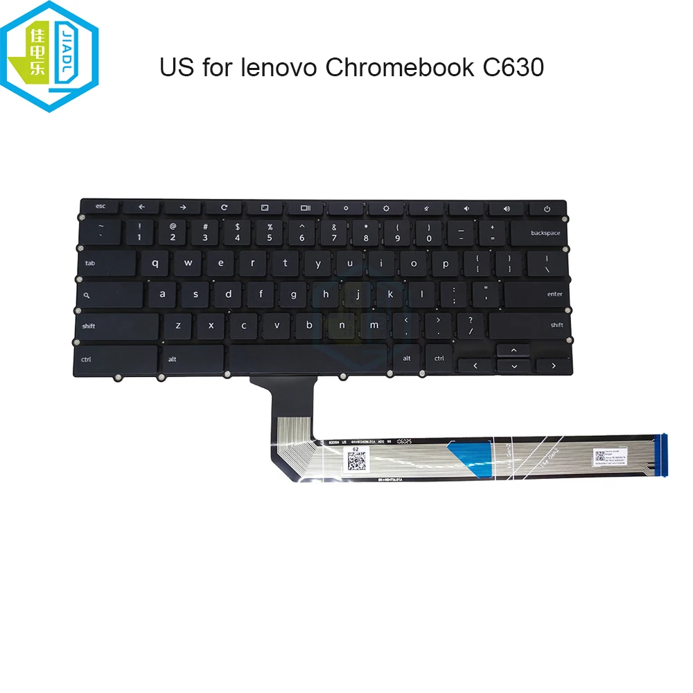 

New Laptop Keyboard English US For Lenovo Yoga Chromebook C630 81JX USA notebook pc keyboards qwertz keycaps PP4WP SN20S697234