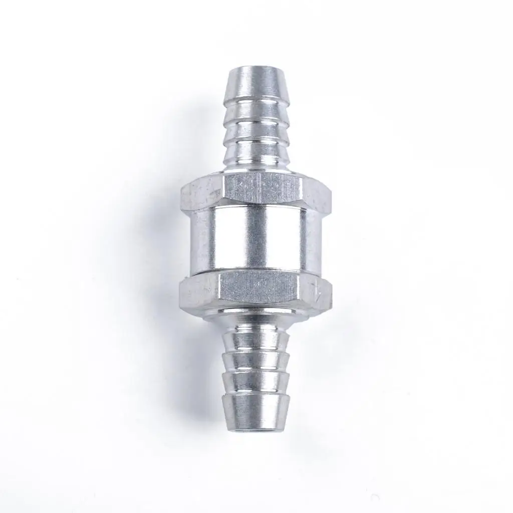 10MM Aluminum Way Check Valve Gasoline Oil Water