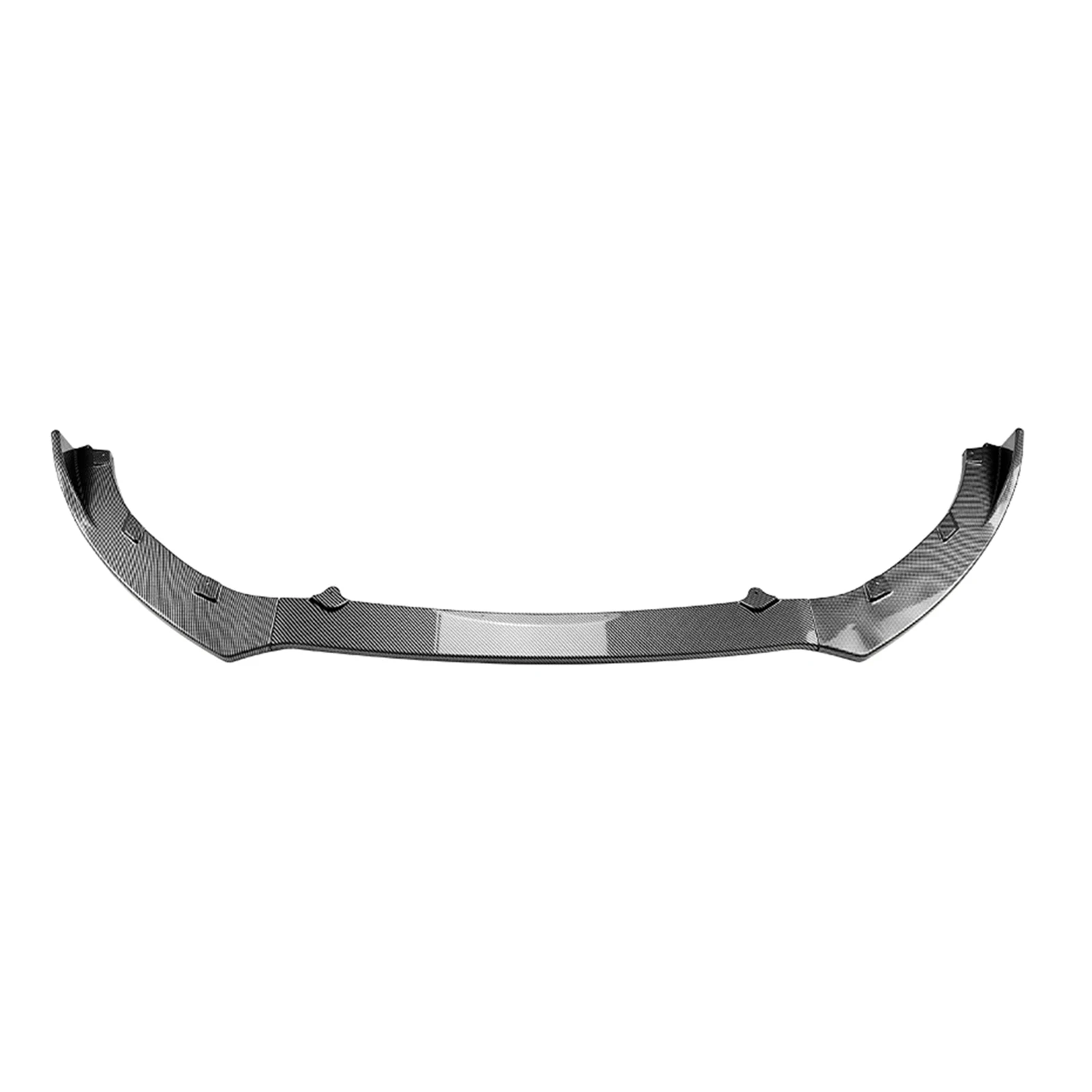 Front Bumper Spoiler Lip For Mazda MX-5 MX5 Miata ND 2016-2026 2-Door Carbon Fiber Look/Gloss Black Lower Splitter Protector view 2
