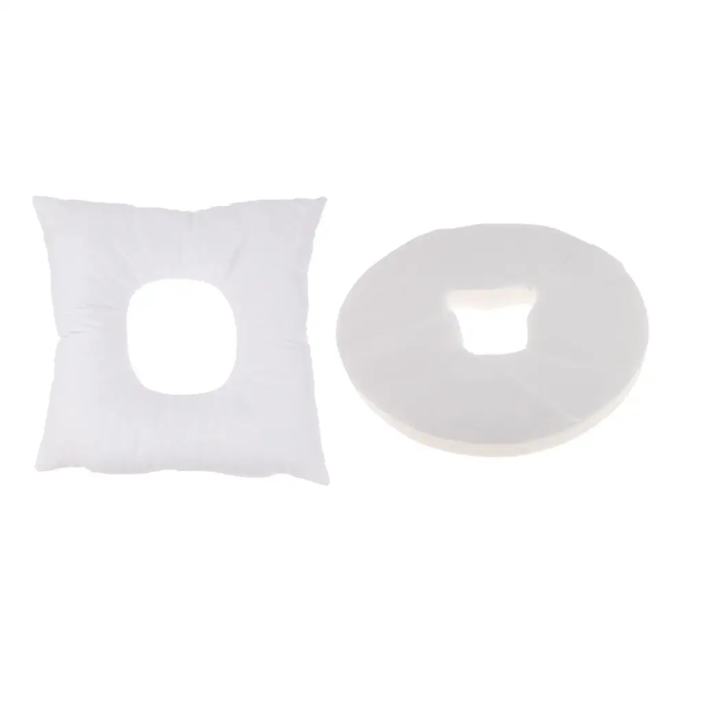 

Набор подушек для спа-процедур с моющимся чехлом, одноразовая подушка-подголовник для массажного стола, салона, путешествий, поддержка шеи