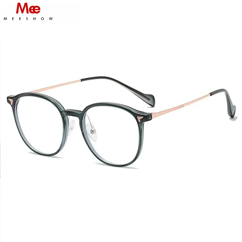 MEESHOW Prescription Glasses Minus Photochromic Lenses Man Men Sunglasses Eyeglasses Women's Men's Eyeglass Frames Eyepieces
