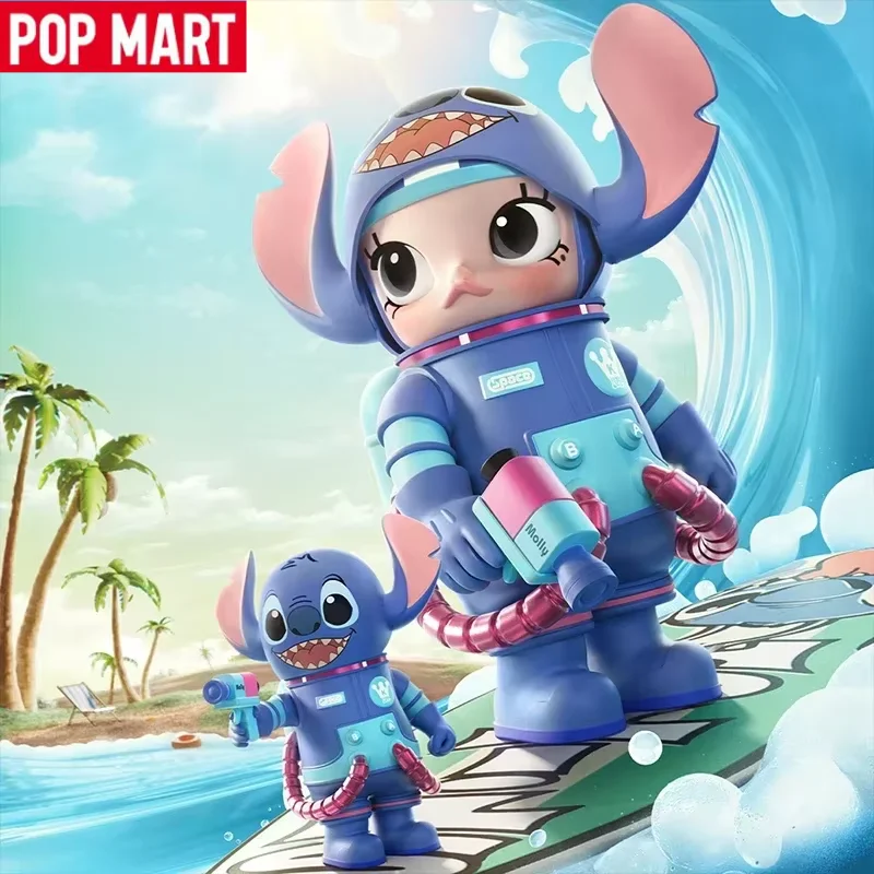 

POP MART MEGA SPACE MOLLY 400% Stitch Series Mystery Box Genuine Blind Box Guess Toys Bag festival gift Anime figures Ornament