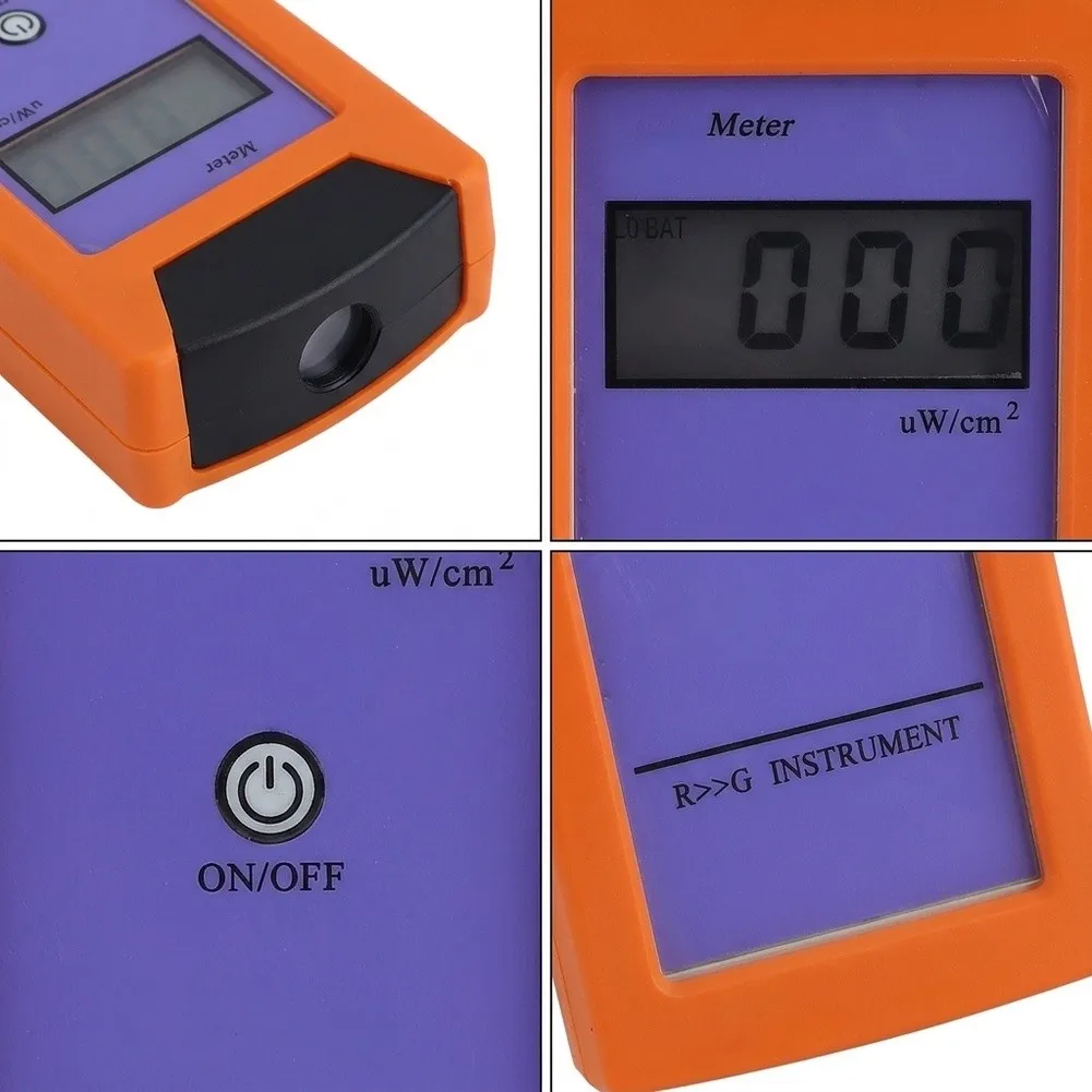 UV Irradiance Testing Instrument for Reptile Keepers Validating Lamp Output Over Time and During Replacement Cycles