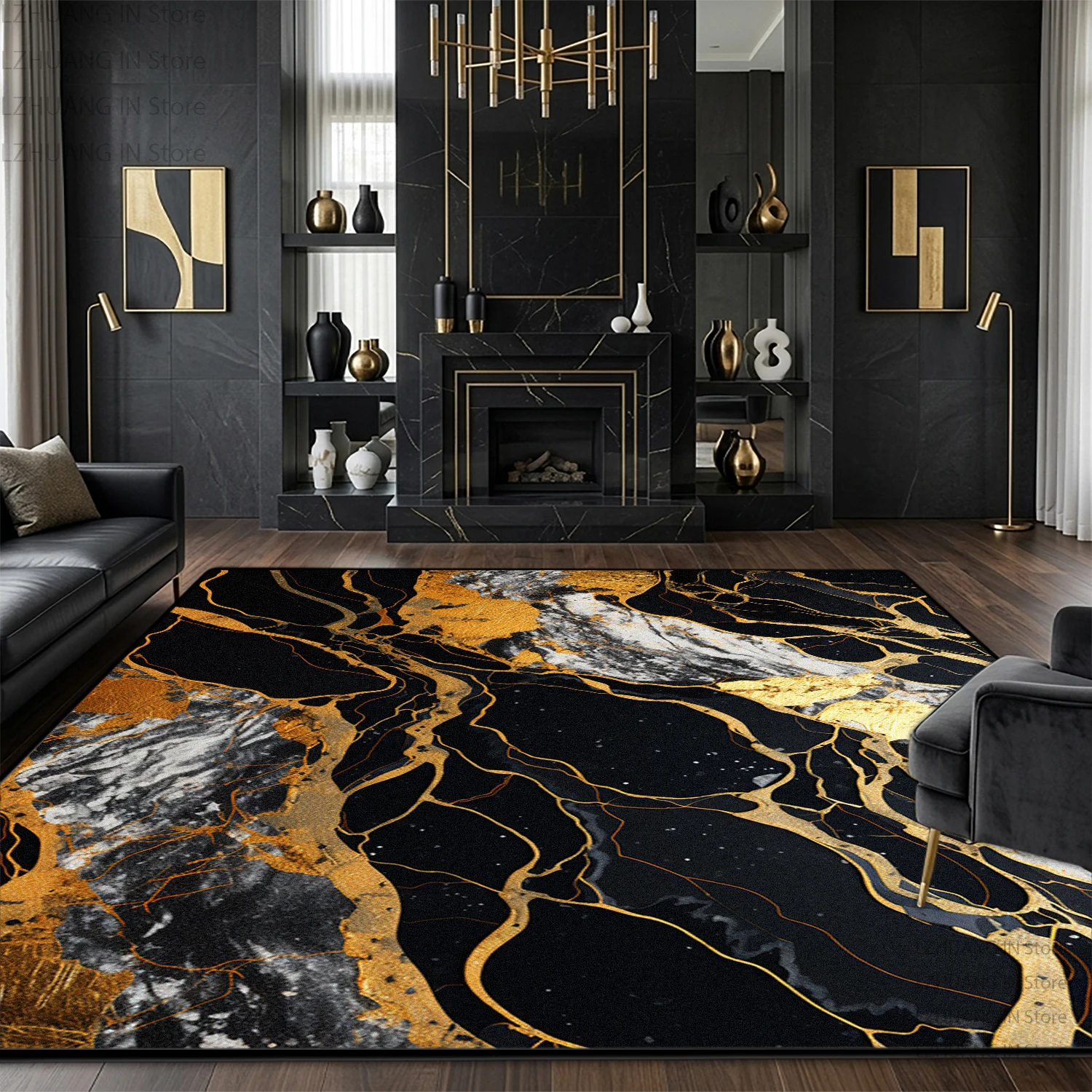 Modern Light Luxury Marble Sty - Garage Lighting Decor 评论和价格