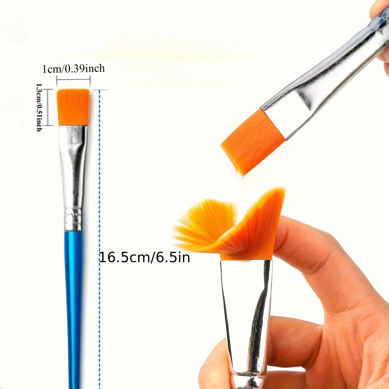 10pcs Pen Brush, Professional art use, Paint Brush, Oil Painting Pen, Paint Pen, Flat Head Painting Pen