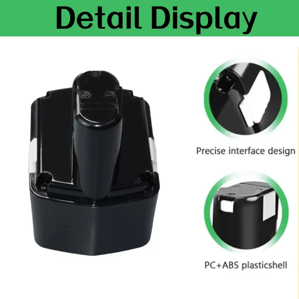 الأكثر مبيعا 14.4 فولت 9800 مللي أمبير لشركة هيتاشي EB1414S EB14B EB1412S بطارية قابلة للشحن EB14S DS14DL DV14DL CJ14DL DS14DVF3