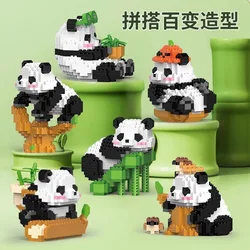 Décennie s de construction de Krasno-bao mignons pour enfants, jouets de briques de puzzle Kawaii Fu Bao, cadeaux pour enfants