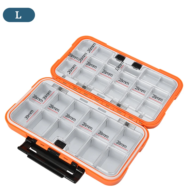 Waterproof Fishing Tackle Box fishing Accessories Tool Storage Box Fish Hook Lure Fake Bait Boxes Carp For Fishing Goods