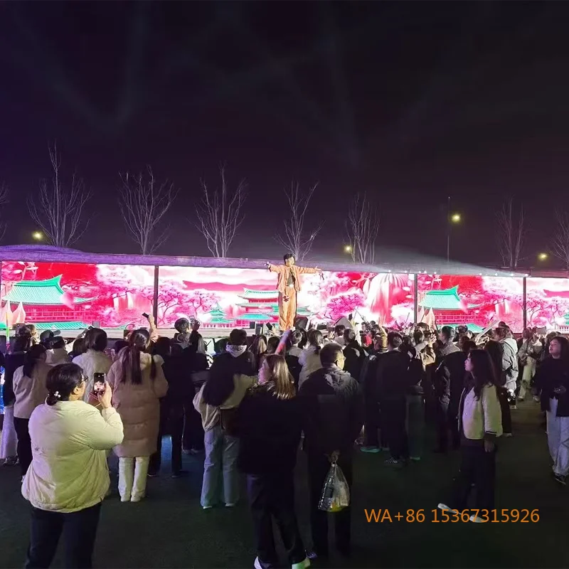 P3.91 Outdoor LED Rental Screen Roadshow Promotion Display for Commercial Event