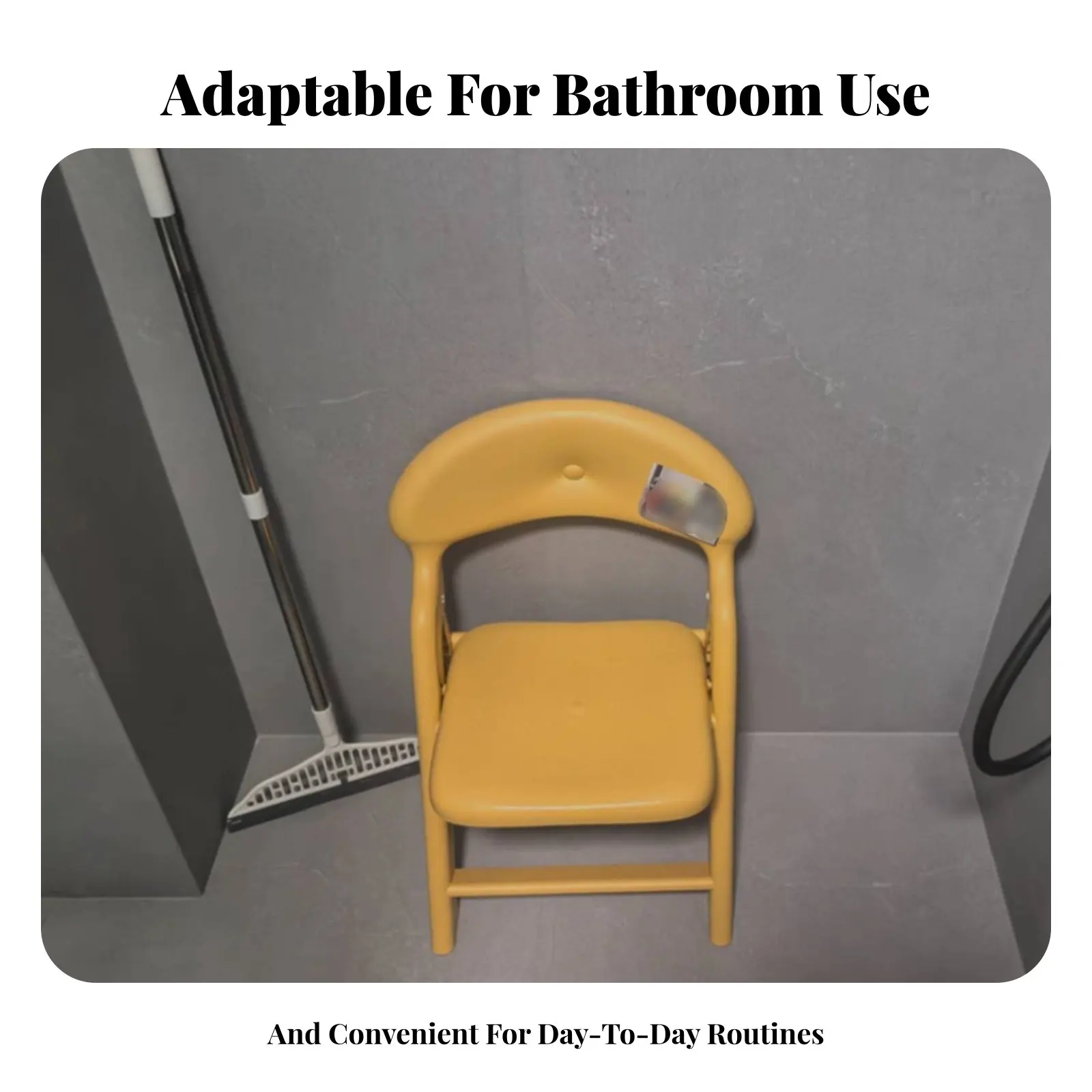 

Складной стул для душа, компактный, портативный, нескользящий, для беременных, детей, дома, ванной, мобильного использования