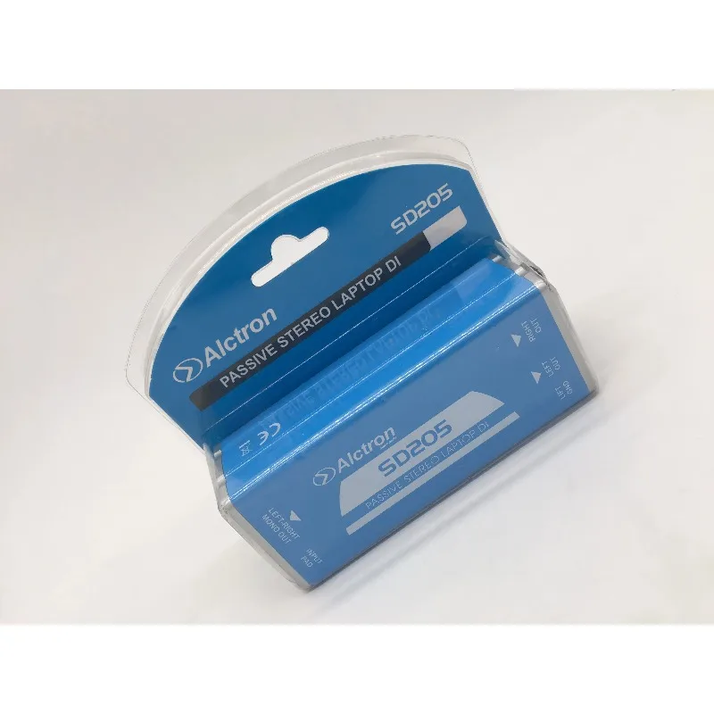 SD205 Passive Direct Box Stereo DI Box Convert Unbalanced To Balance Audio Signal Processor
