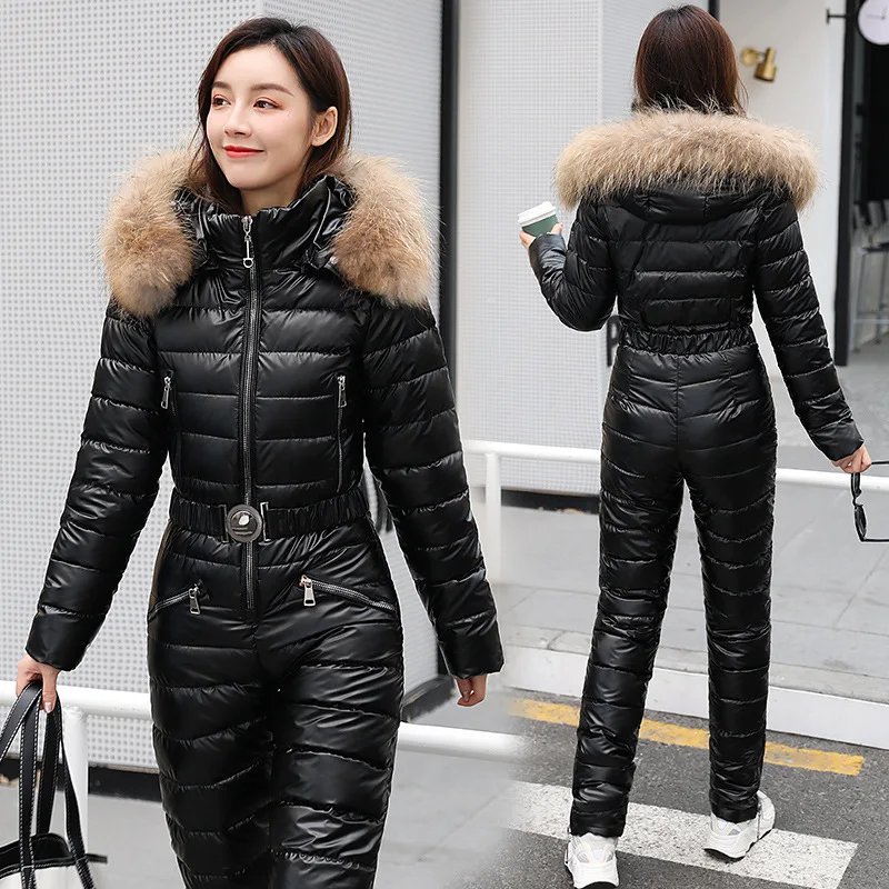 2023 Winter Harajuku Street Trendy Women\'s Hooded Slim-Fit Cotton-Padded Coat Leisure Warm