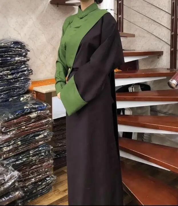 Chinese Tibetan Style Lapel Set Tibetan Robe Performance Tibetan Women's Style