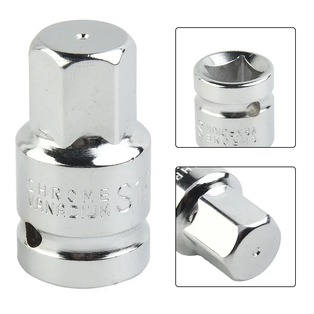 Imagem -04 - Soquete Polegada 17 mm Hex Haste Especial Óleo Pan Parafuso Chave de Soquete Cabeça Hexagonal para Reparação Automática Ferramentas Manuais pc