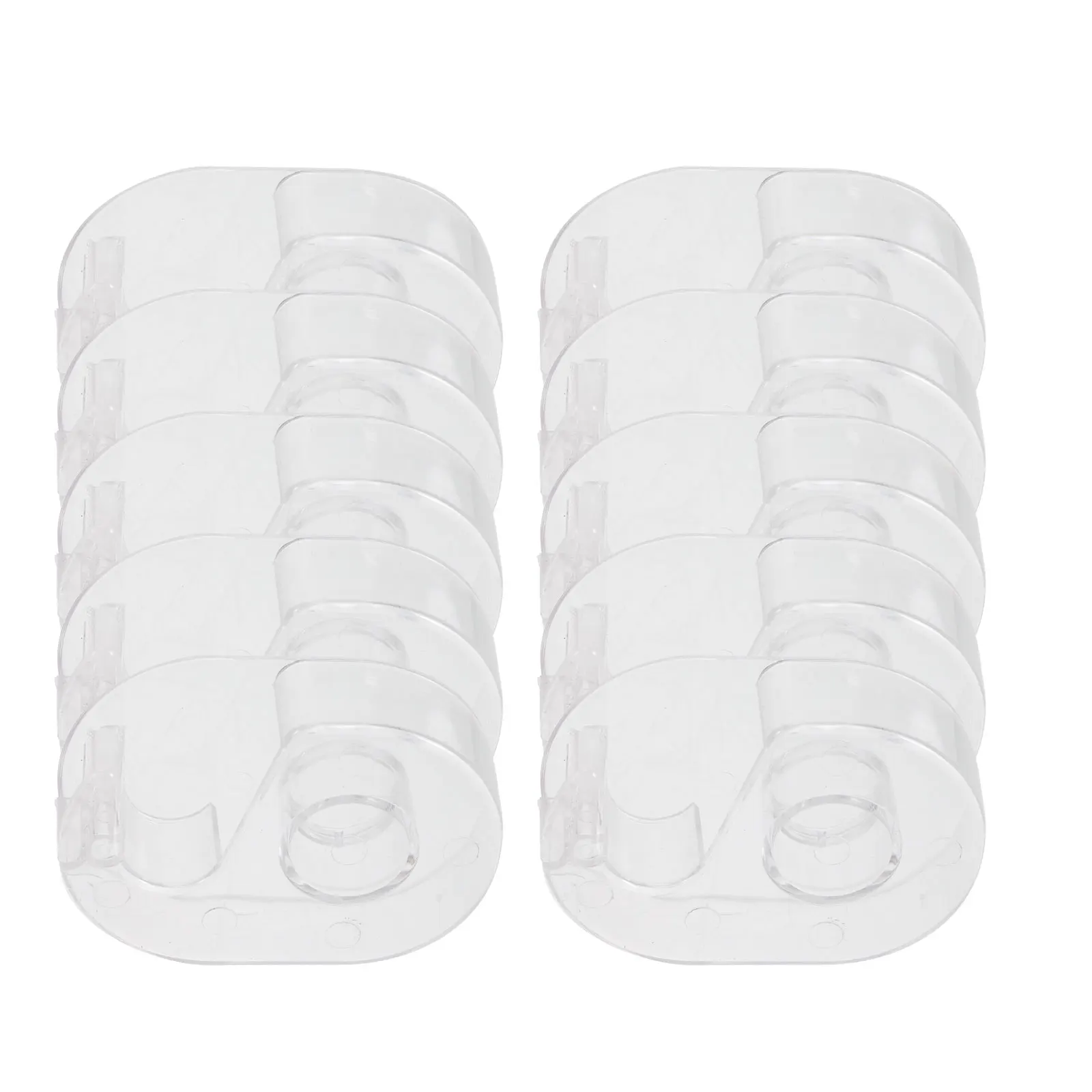 

10 Pcs Tape Cutter Desk Dispenser Small Tiny Mini Dispensers Packaging Washi Holder Wrapping Paper