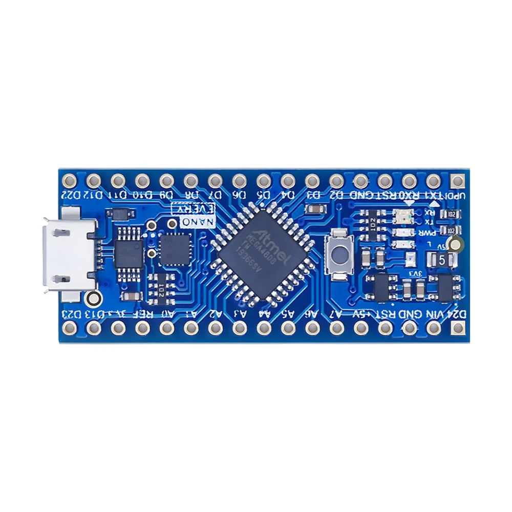 Imagem -05 - Controlador Nano Thinary Compatível para Arduino Atmega328 Atualizado Ch340 Updi Downloader Cada Atmega4808 Nova Chegada