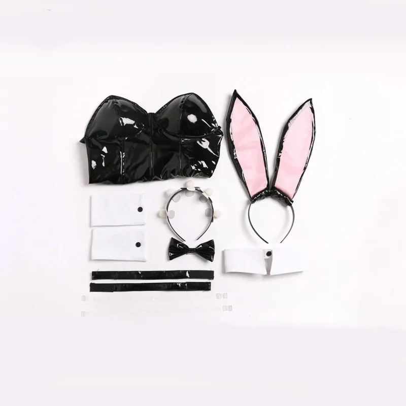 

ss13Ram Rem Косплей Костюм Баранина от Зерового Кролика Черное сексуальное платье для Хэллоуина для девочек Одежда
