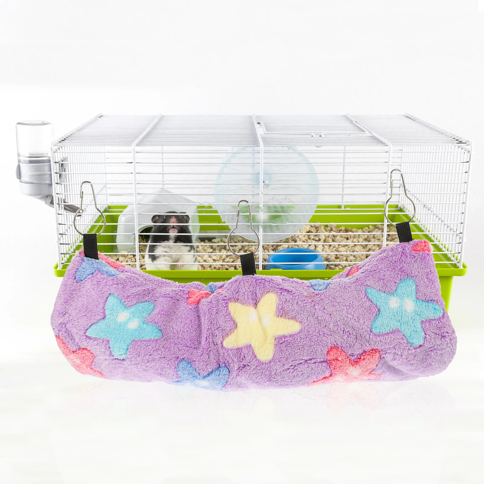 

Hamster Hammock Cotton Nest Keep Warm Small Animals Accessories Ferret Bed Guinea Pig Hammock Rat Chinchilla Cage Hideout Pet