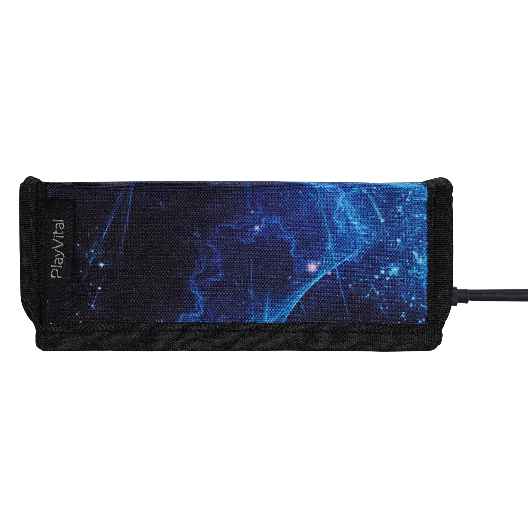PlayVital 소프트 나일론 더스트 커버, 안감 먼지 가드, 스크래치 방지, 방수 커버 슬리브, Xbox 시리즈 S 콘솔용, 파란색 성운