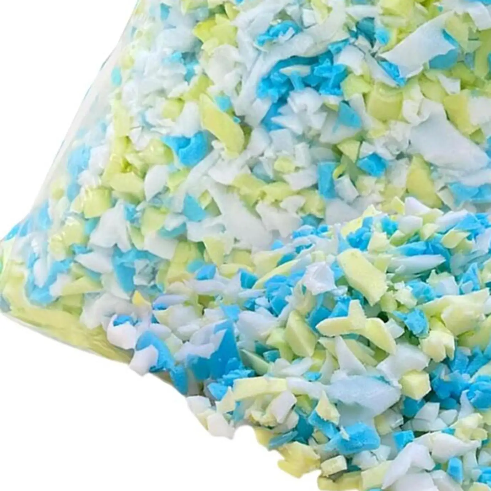 Shredded Memory Foam Filling Multicolor and Irregular Pillow Refill for Dog Beds Lounger Couch Stuffed Animals Chair Cushion