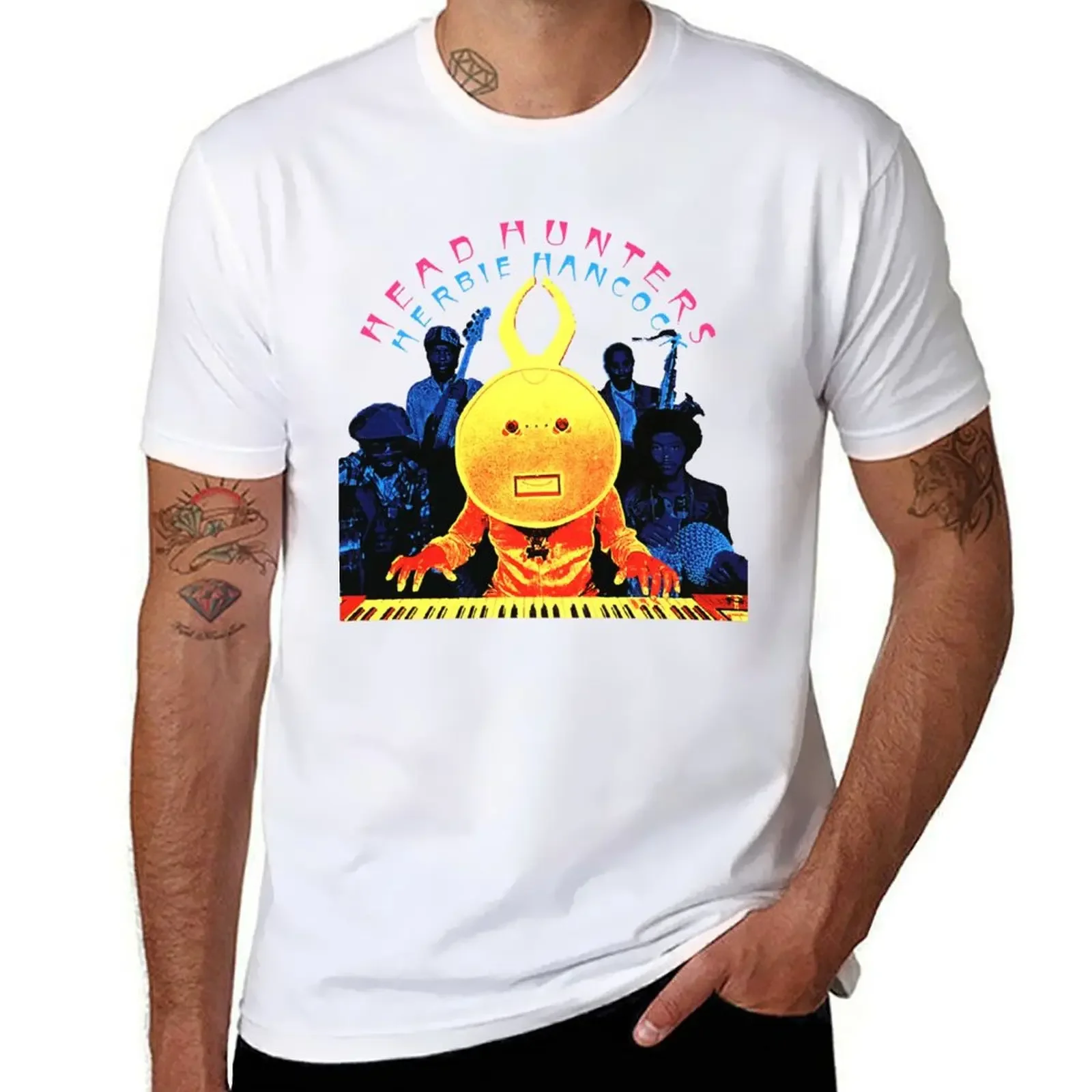 Head Hunters Herbie Hancock Unisex T-Shirt cute clothes plus sizes plain black t shirts men new arrival summer round neck cotton