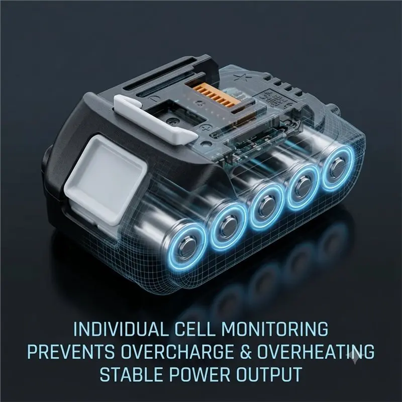 Highly Recommended Li-Ion Battery Case Kit 5X18650 BL1815 For Makita 18V For Makita Power Tool Fast Charging PCB Protection