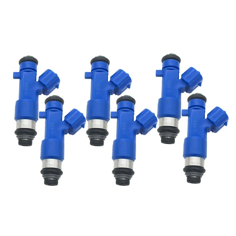 16600-38B0A 6Pcs Fuel Injectors Accessories Parts Component For Nissan GT-R 2009-2020 3.8L V6 Turbo