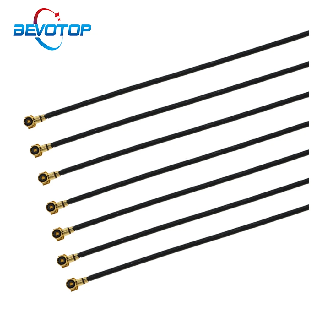 BEVOTOP 10pcs/lot 4 4 Female to 4 Female Jack RF0.81  Cable GSM GPRS 3G WIFI Modem Antenna Extension Jumper Cable