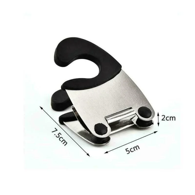 Pot Spoon Holder Pot Clip Holder Anti Scald Silicone Grip for Spoon Spatula Fork Cooking Utensils Spoon Rest Kitchen Accessories - view 6