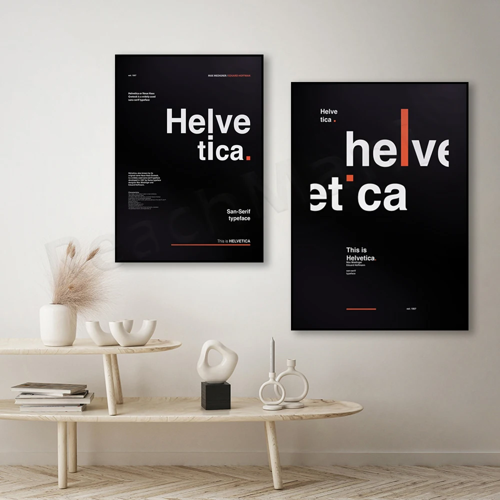 

Helvetica Poster Printing Helvetica Neue Typography Designer Gifts Helvetica Bold Print Design Product Design Studio Wall Decor